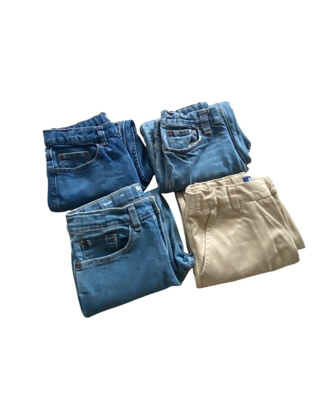Boys Jeans Bundle of 4 Sonoma Old Navy French Toast Wonder Nation Size 12 School